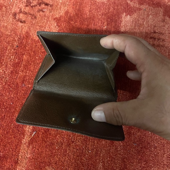 Louis Vuitton Wallet Leather Brown Authentic - Picture 7 of 12
